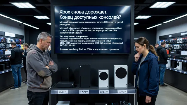 Xbox снова дорожает. Конец доступных консолей?
